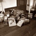 Colección de Juegos de Mesa, Cómics y Libros. Foto realizada por Jorge Bernad Ochoa.