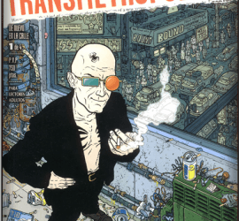 Portada del cómic Transmetropolitan