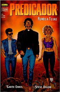 Portada del cómic Predicador de Norma Editorial