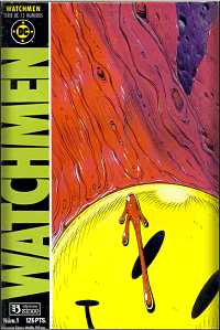 Portada del cómic Watchmen