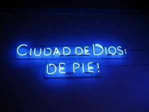 NEON CIUDAD DE DIOS de Rafael Almanza Alonso