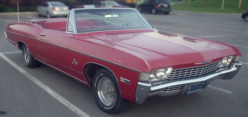 descapotable '68_Chevrolet_Impala_Convertible_(Cheaters_Kirkland)